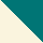 dark teal/white 