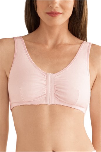 Frances Non-wired Front Closure Bra - front-closure post surgical bra - 67127
