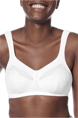Isadora Wire-Free Bra - classic bra for fuller figures - 43230