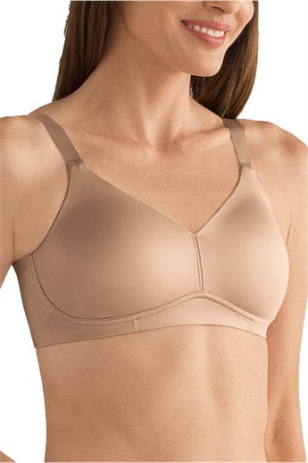 Magdalena Non-wired Bra - high back fabric and side panels - 42737
